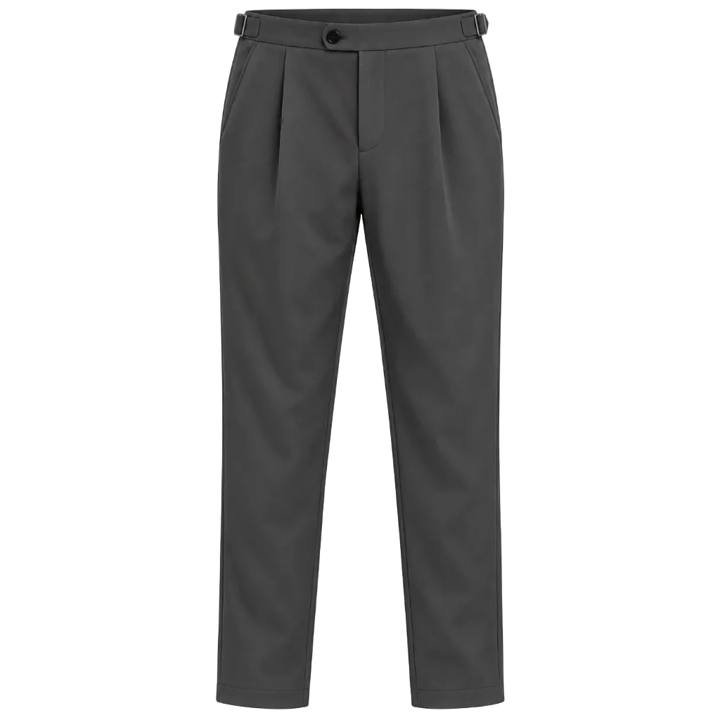 NOBL Axton Tailored Trousers Charcoal