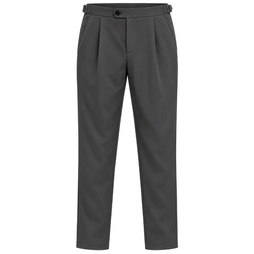 NOBL Axton Tailored Trousers in Charcoal