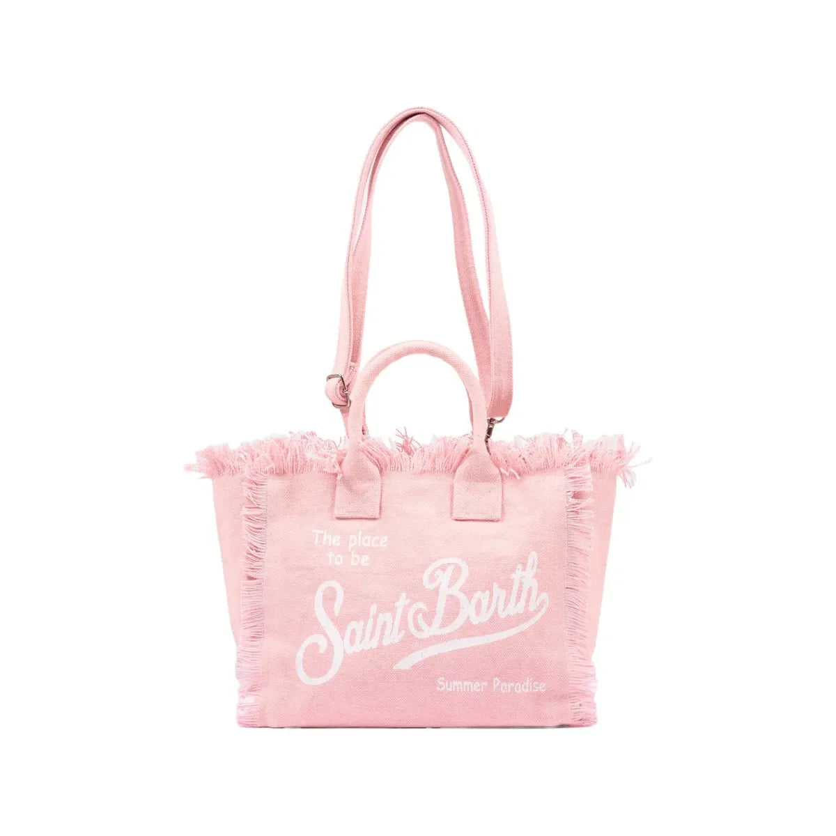 MC2 Saint Barth Colette fringed graphic beach bag