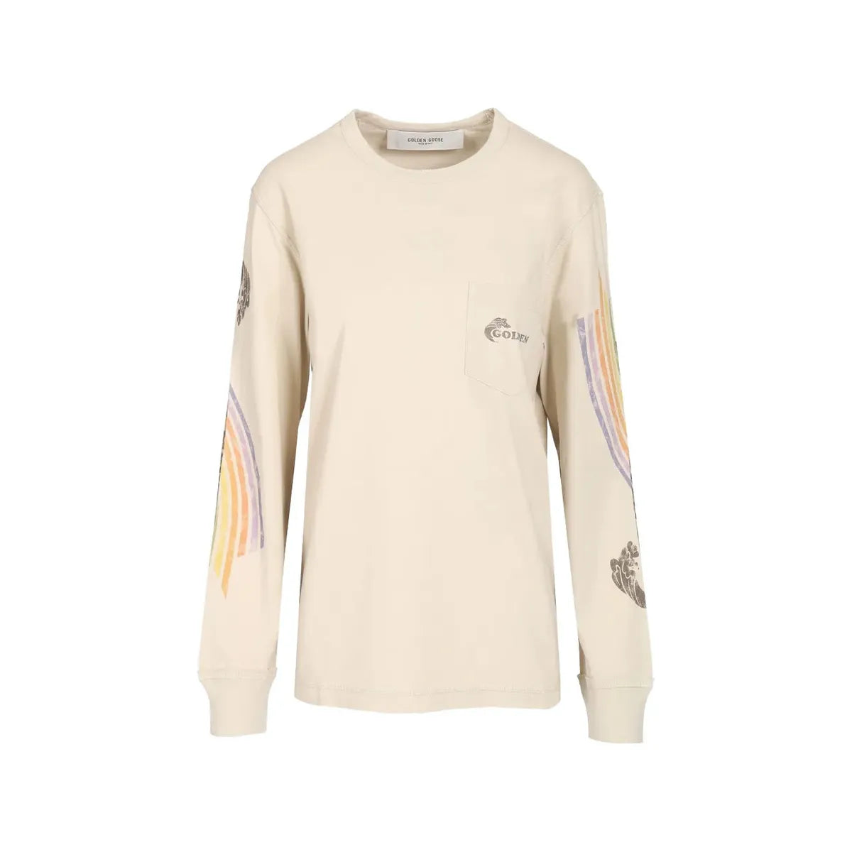 Golden Goose Golden Goose logo-print long sleeve shirt