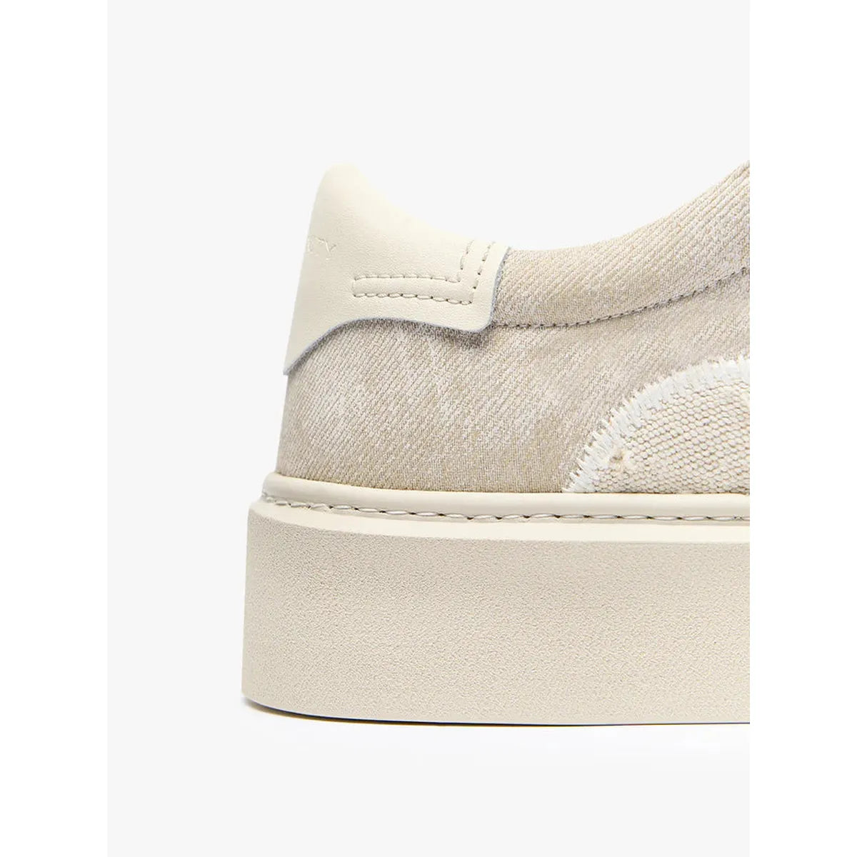 RETERNITY LE PROMENEUR - WASHED CREAM SNEAKERS