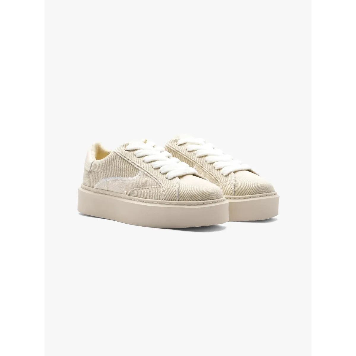 Reternity Le Promeneur - Washed Cream Sneakers