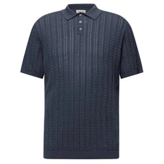 Drykorn Triton Polo Shirt in Navy