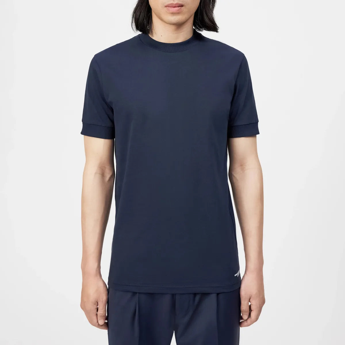 Drykorn Anton Navy Fitted T shirt