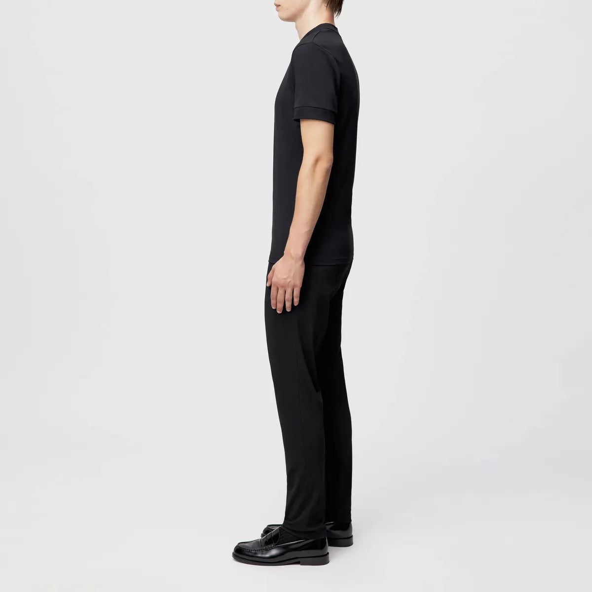 Drykorn Anton Black Fitted T shirt