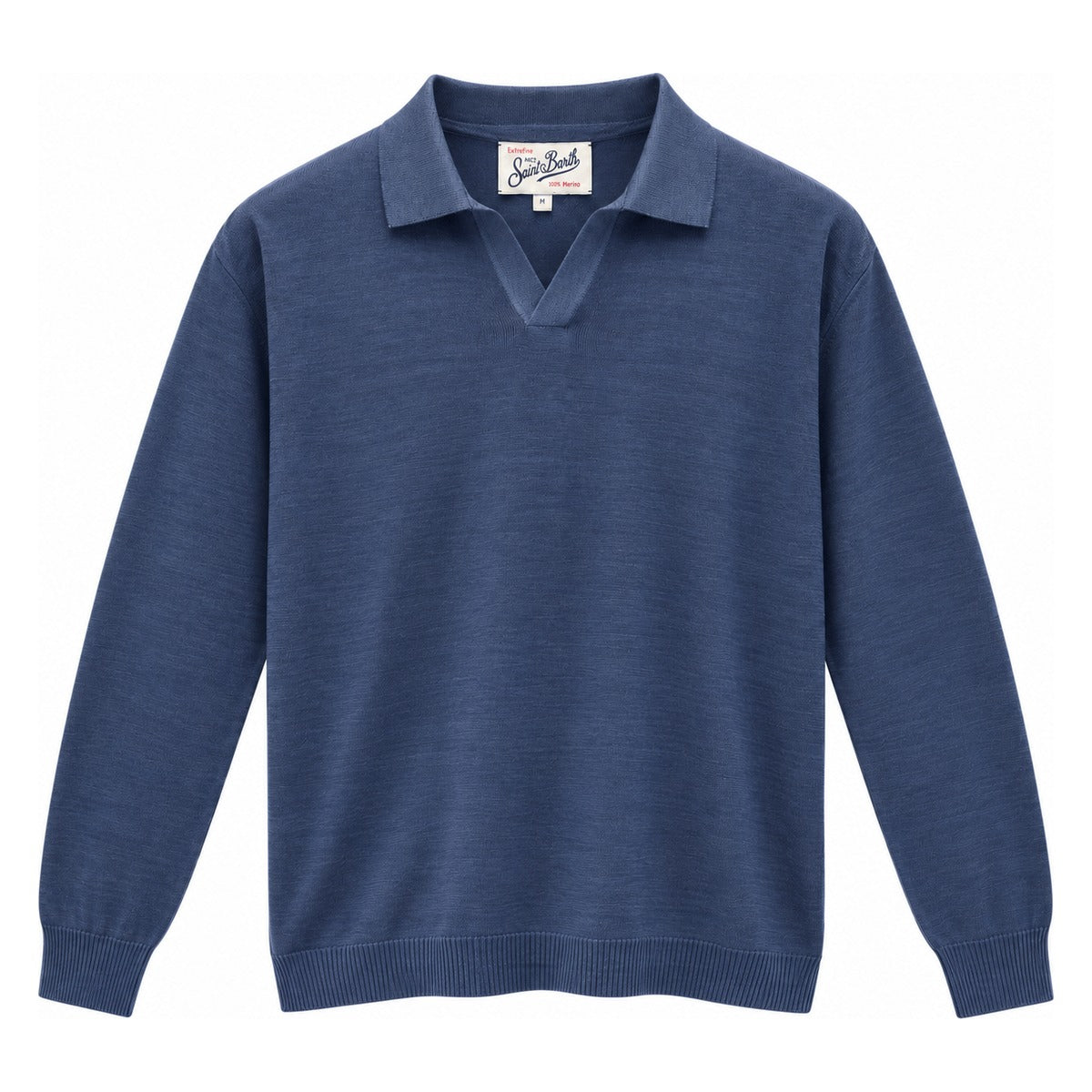 MC2 Saint Barth Covent Merino Sweater in Night Blue