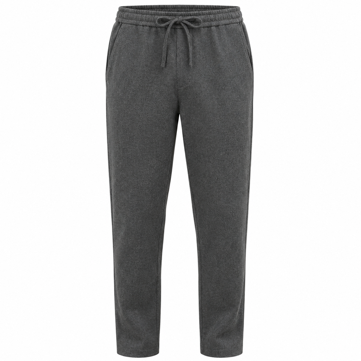 NOBL Theodore Drawstring Trousers Charcoal