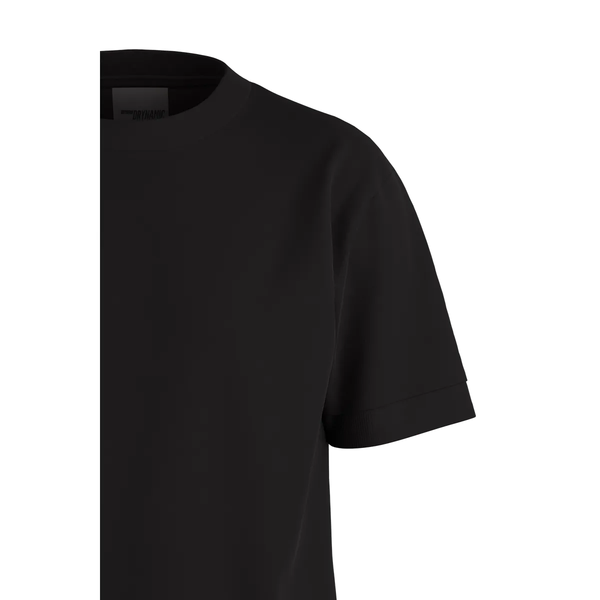 Drykorn Anton Black Fitted T shirt