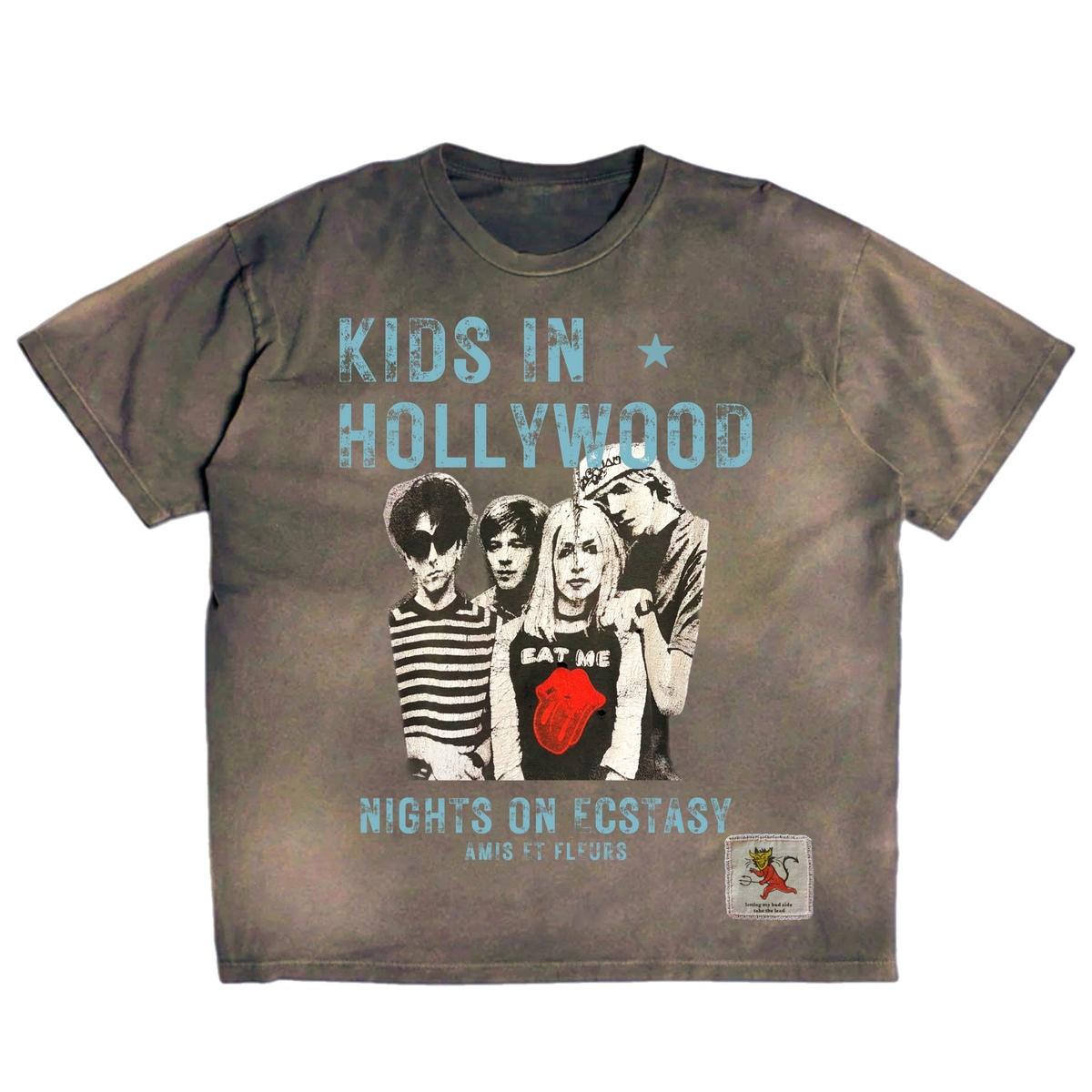 AMIS ET FLEURS Kids in Hollywood T-shirt
