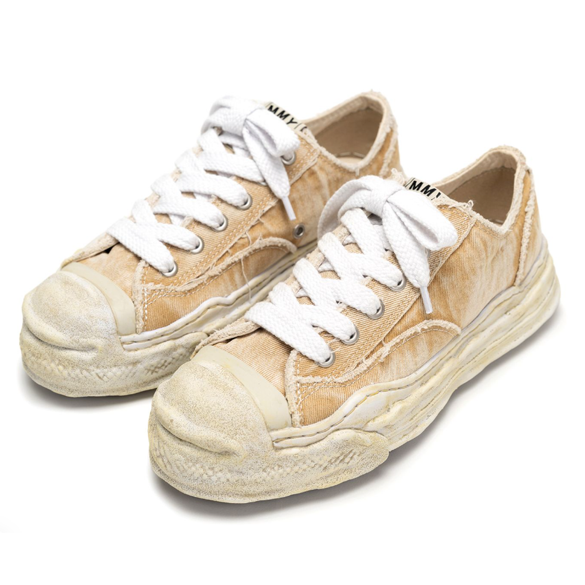 Maison Mihara Yasuhiro "HANK" Beige Sneakers