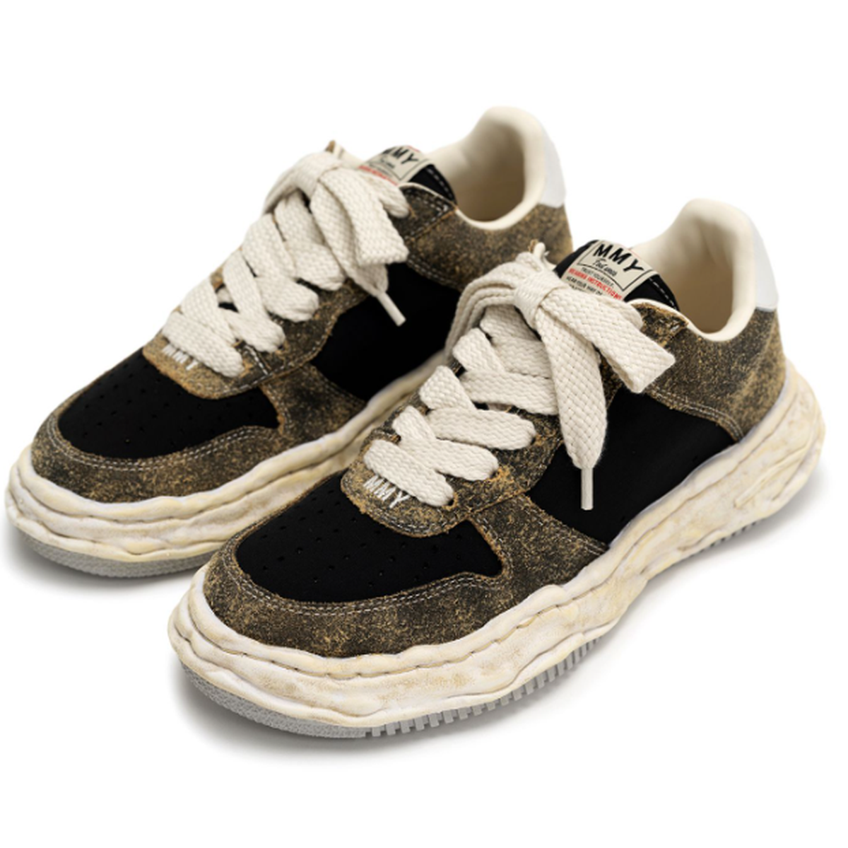 Maison Mihara Yasuhiro "WAYNE" Black Sneakers