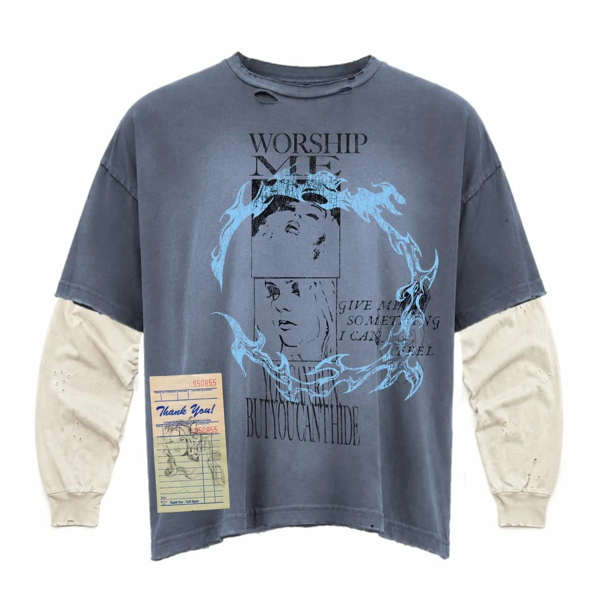 AMÏS ET FLEÚRS “Worship Me” Long Sleeve