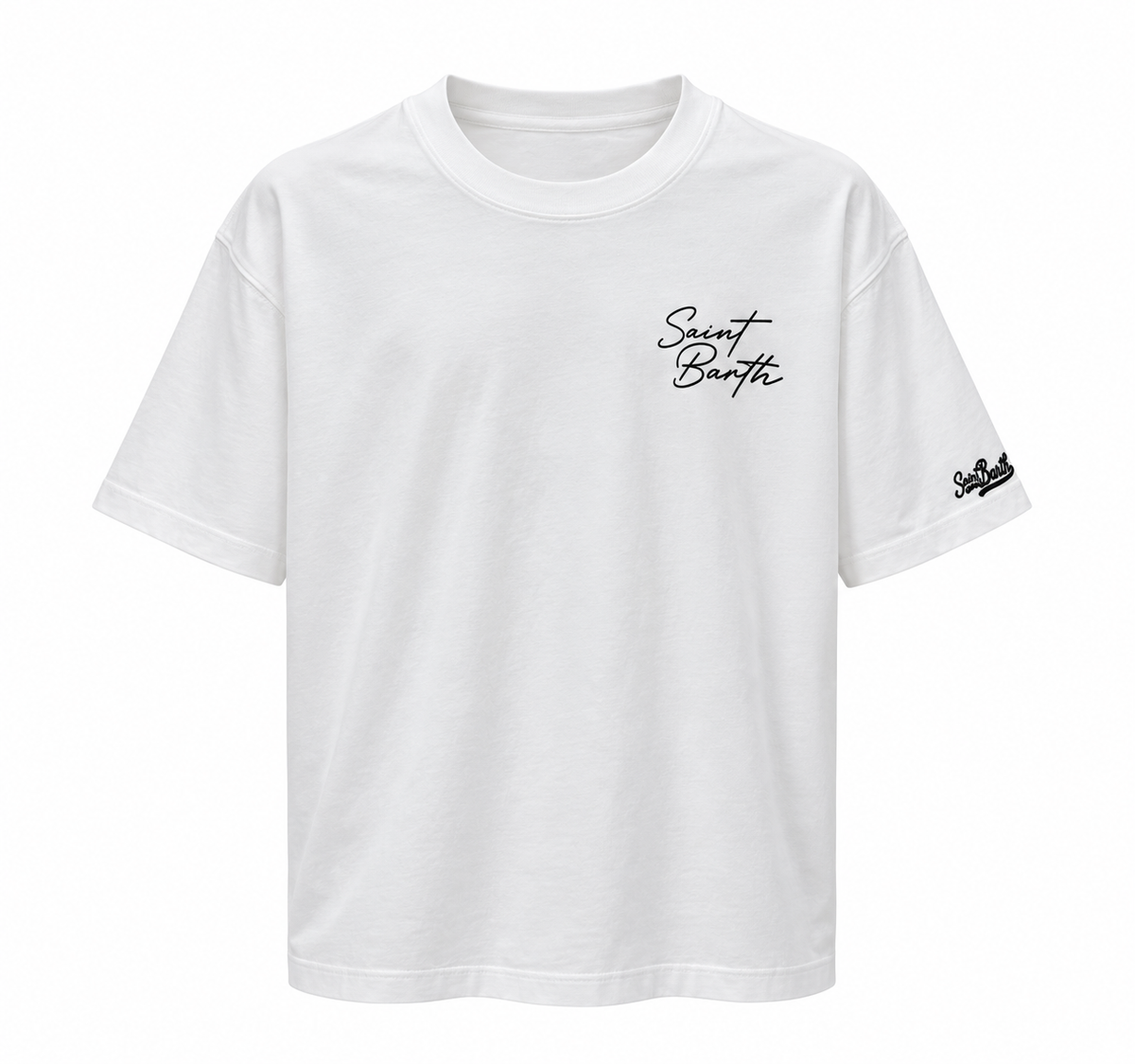 MC2 Saint Barth Delmar Embroidered T-Shirt in Gentleman Horse