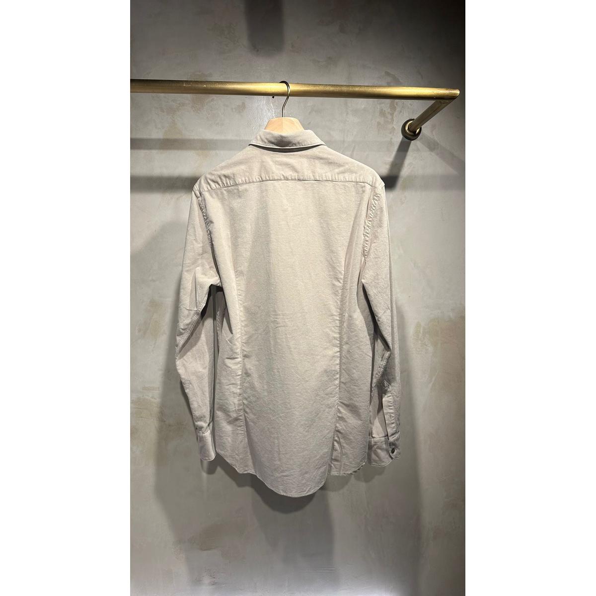 MC2 Beige Seefeld Corduroy Shirt