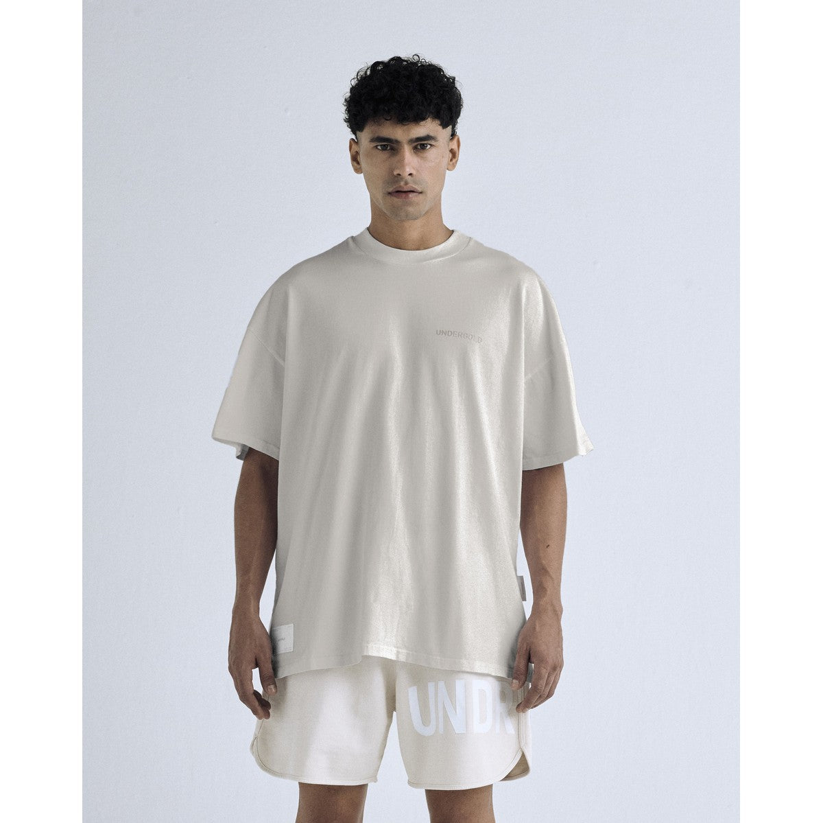 Undergold Cream Basic T-shirt