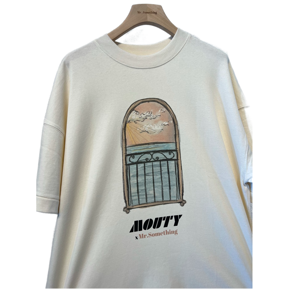 Mouty X Mr.something Window T-shirt