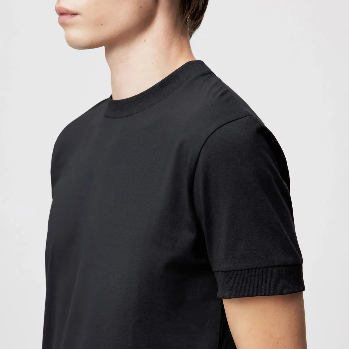 Drykorn Anton Black Fitted T shirt
