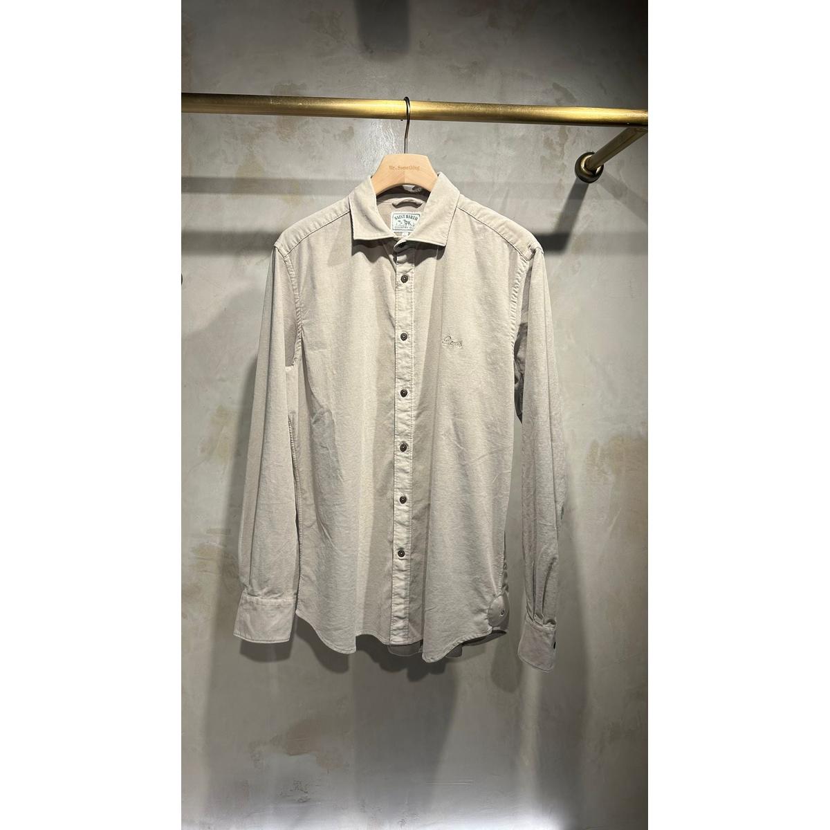MC2 Beige Seefeld Corduroy Shirt