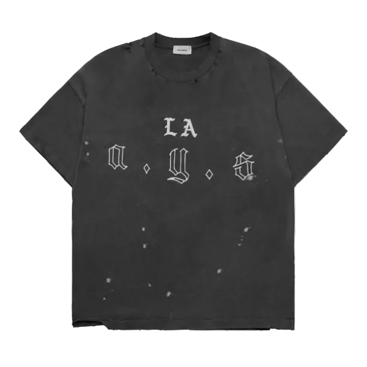 ASKYURSELF LA AYS T-Shirt in Vintage Black