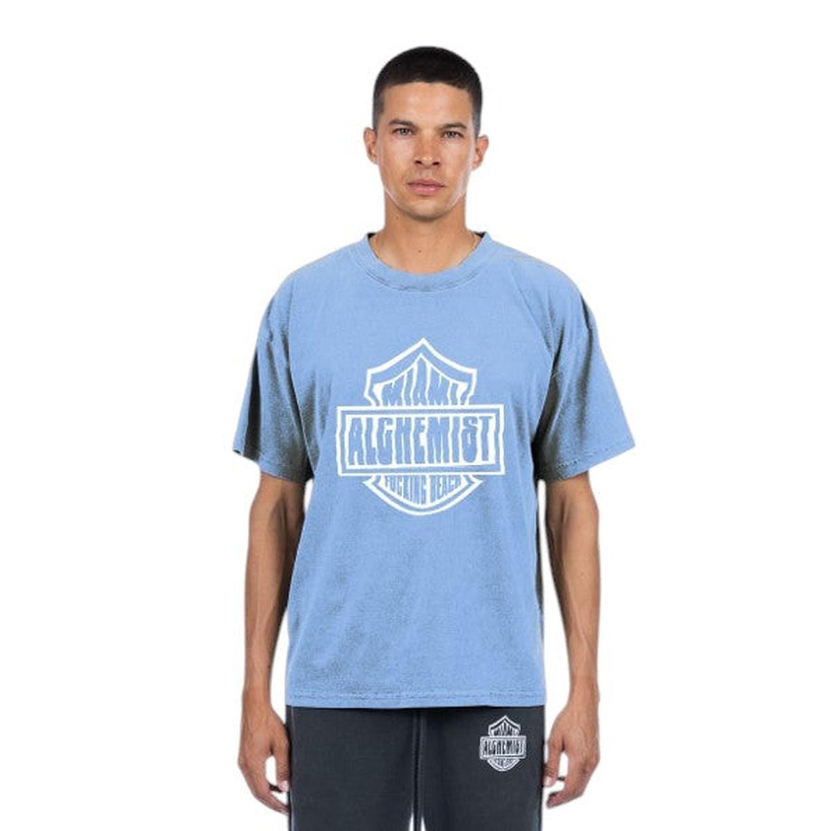 Alchemist Light Blue Wavy Alchemist T-Shirt 2