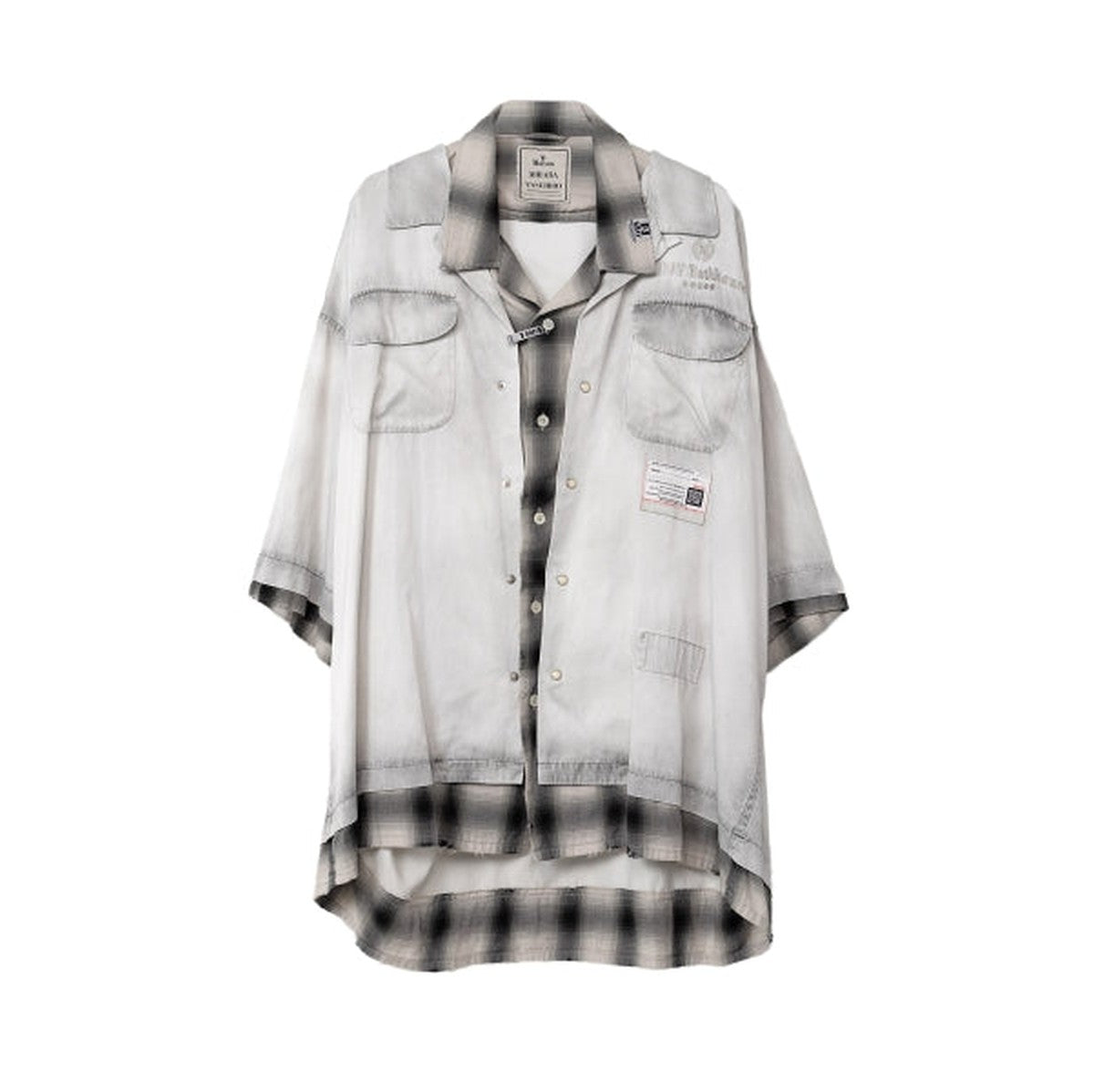Maison Mihara Bowling Half-sleeve Shirt
