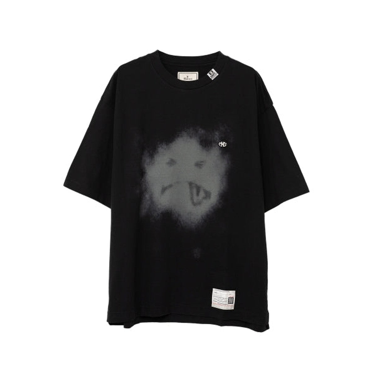 Maison Mihara Yasuhiro Black Acid T-shirt