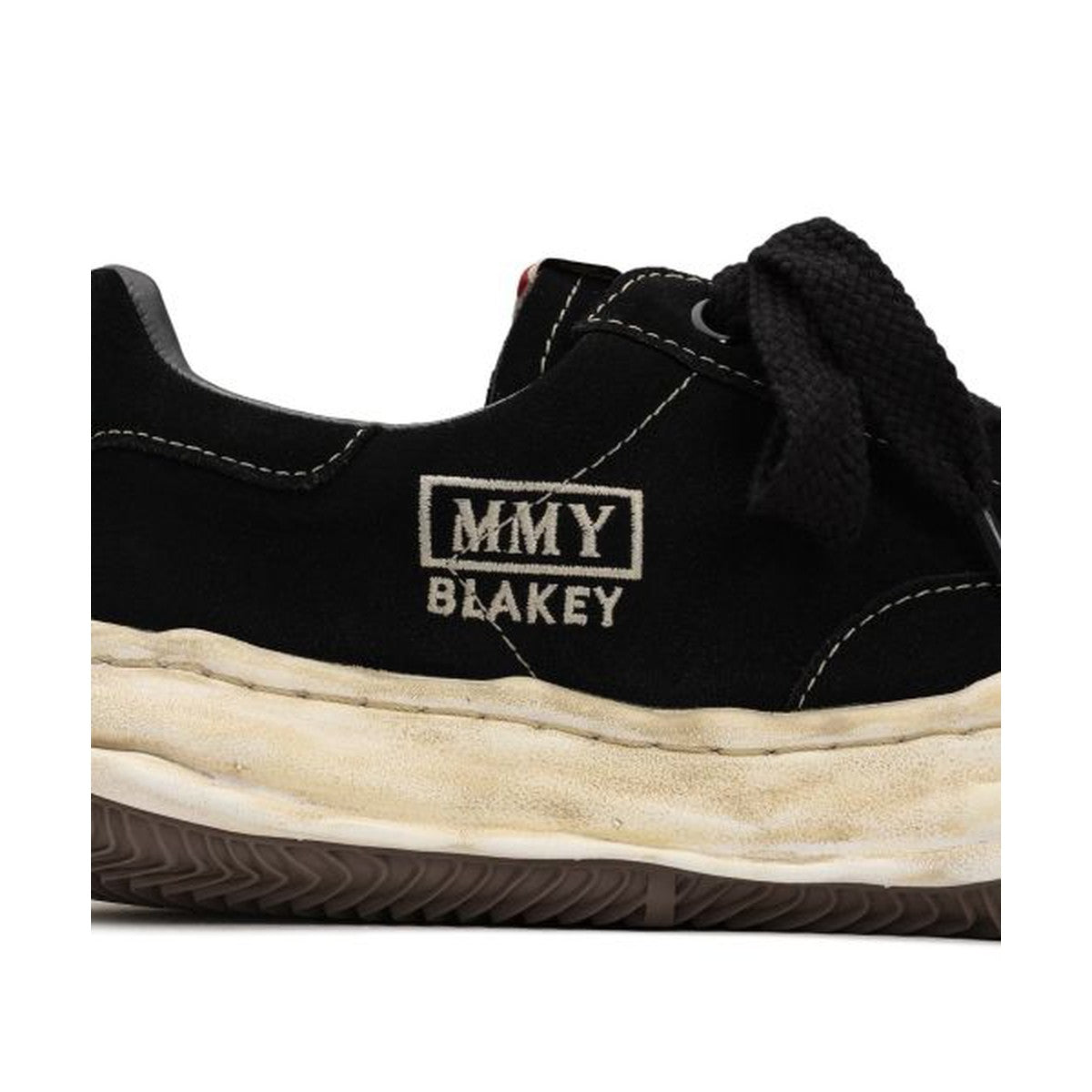 Maison Mihara Yasuhiro Black/Vintage Suede Blakey Sneakers