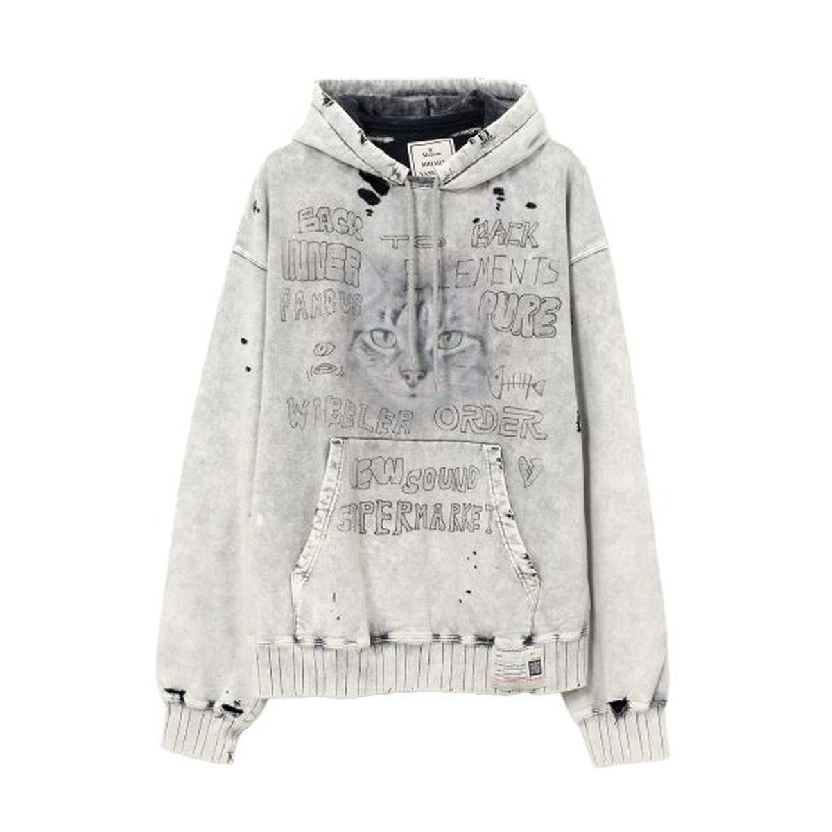 Maison Mihara Distressed Hoodie