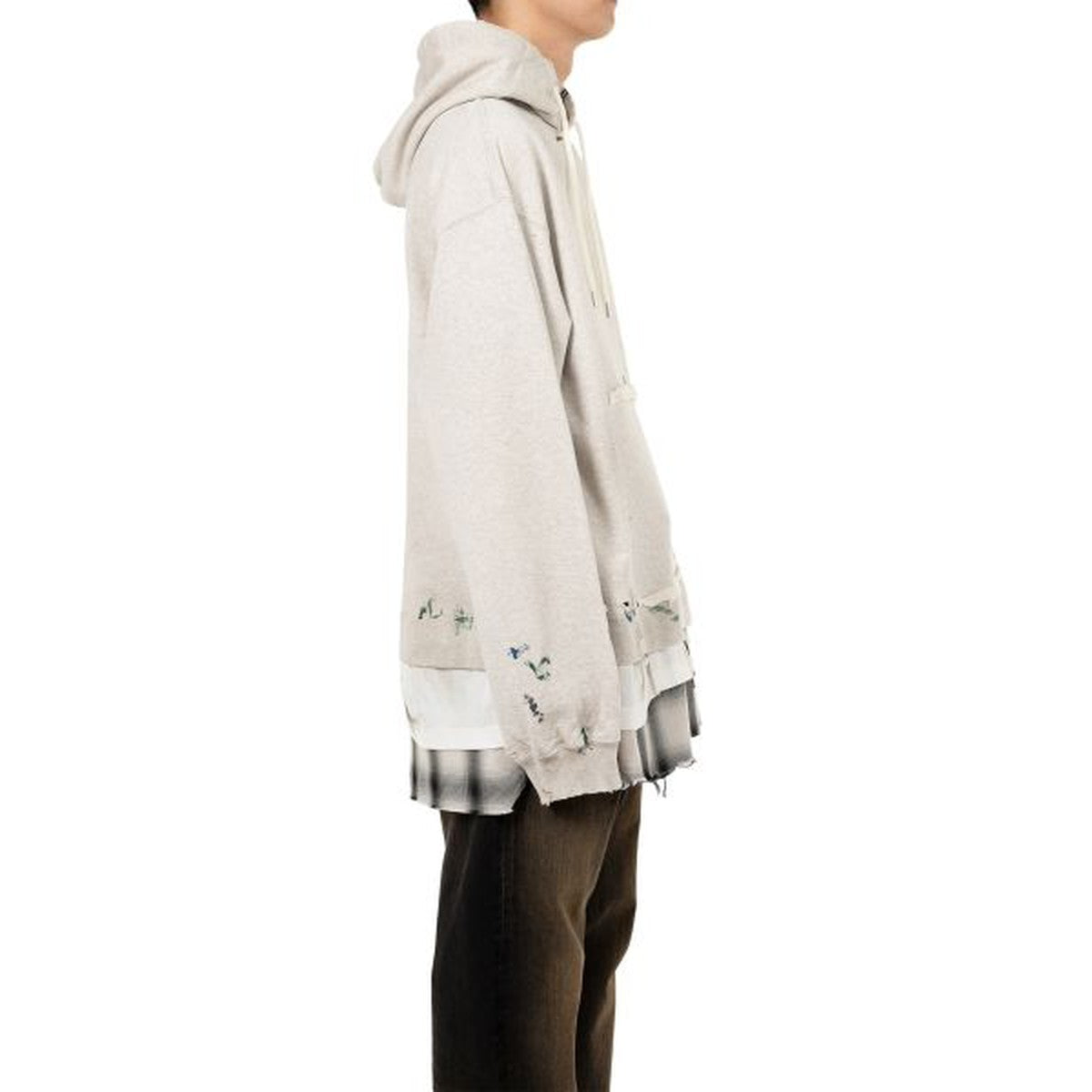 Maison Mihara Triple Layered Hoodie