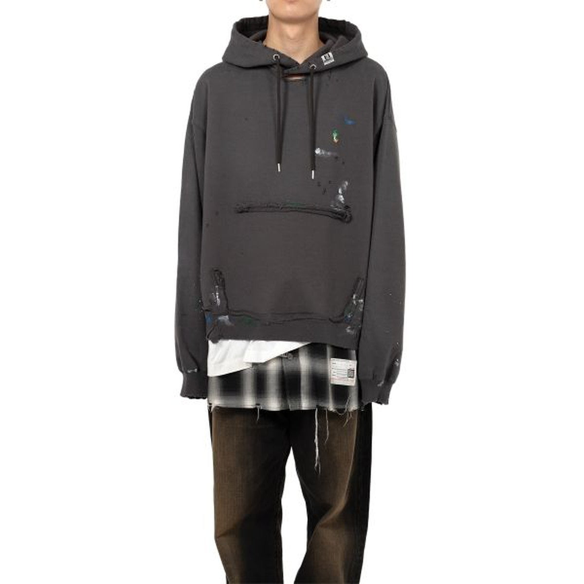 Maison Mihara Triple Layered Hoodie