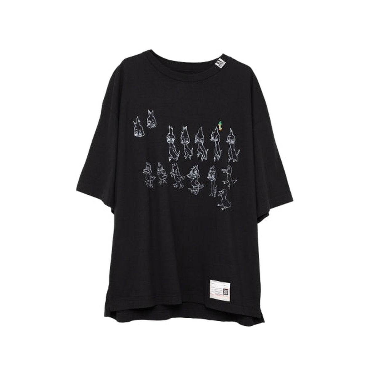 Maison Mihara Ducks Printed T-shirt