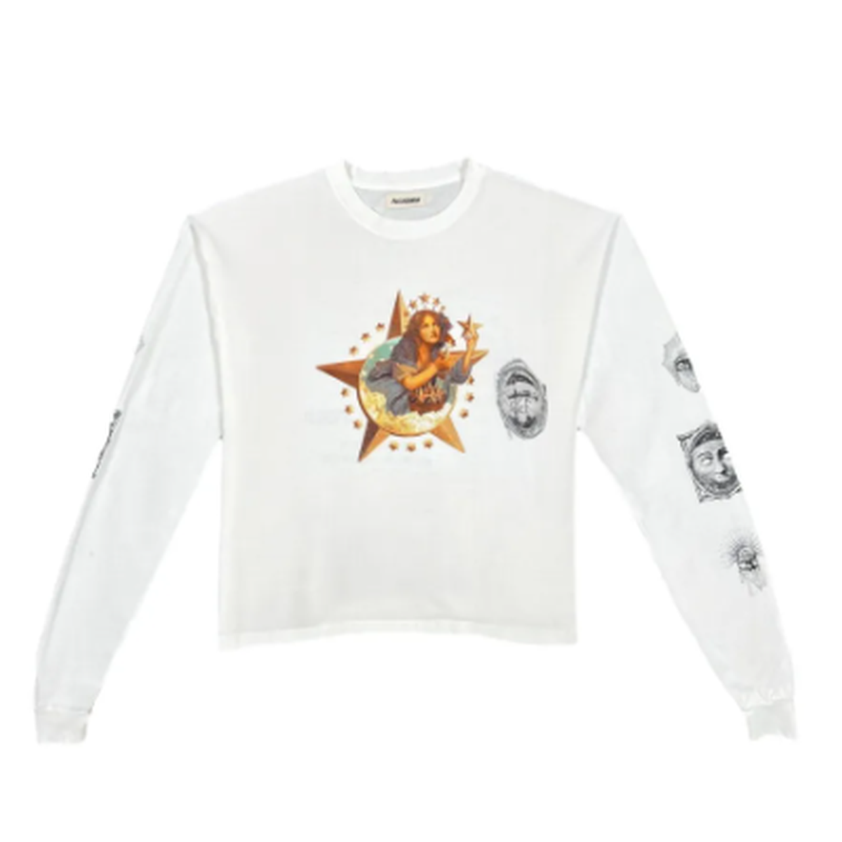 Alchemist Star Girl Optic White Long Sleeve T-Shirt