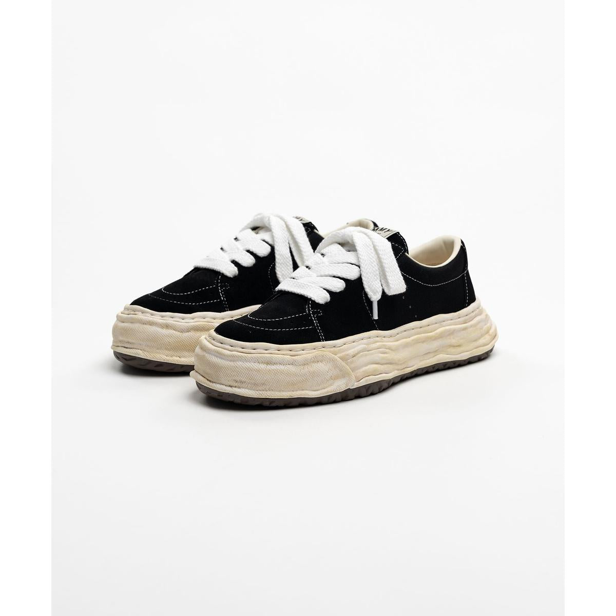 Maison Mihara Yasuhiro "ERIC" OG Sole Overdyed Mix Material Low-top Sneakers