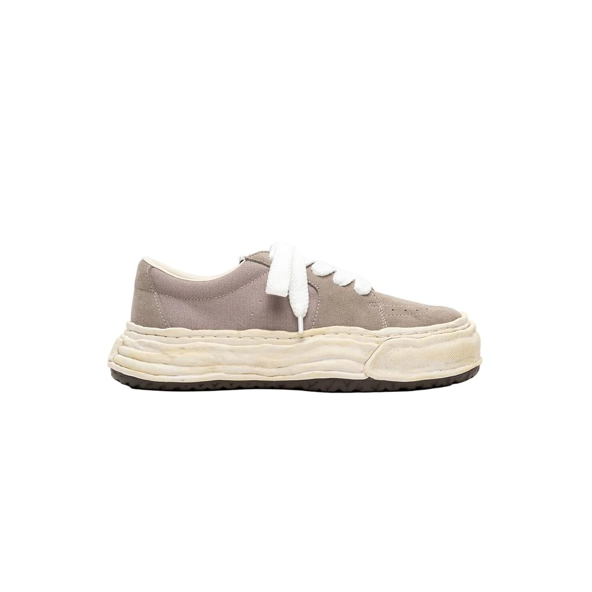 Maison Mihara Yasuhiro "ERIC" OG Sole Overdyed Mix Material Grey Low-top Sneakers