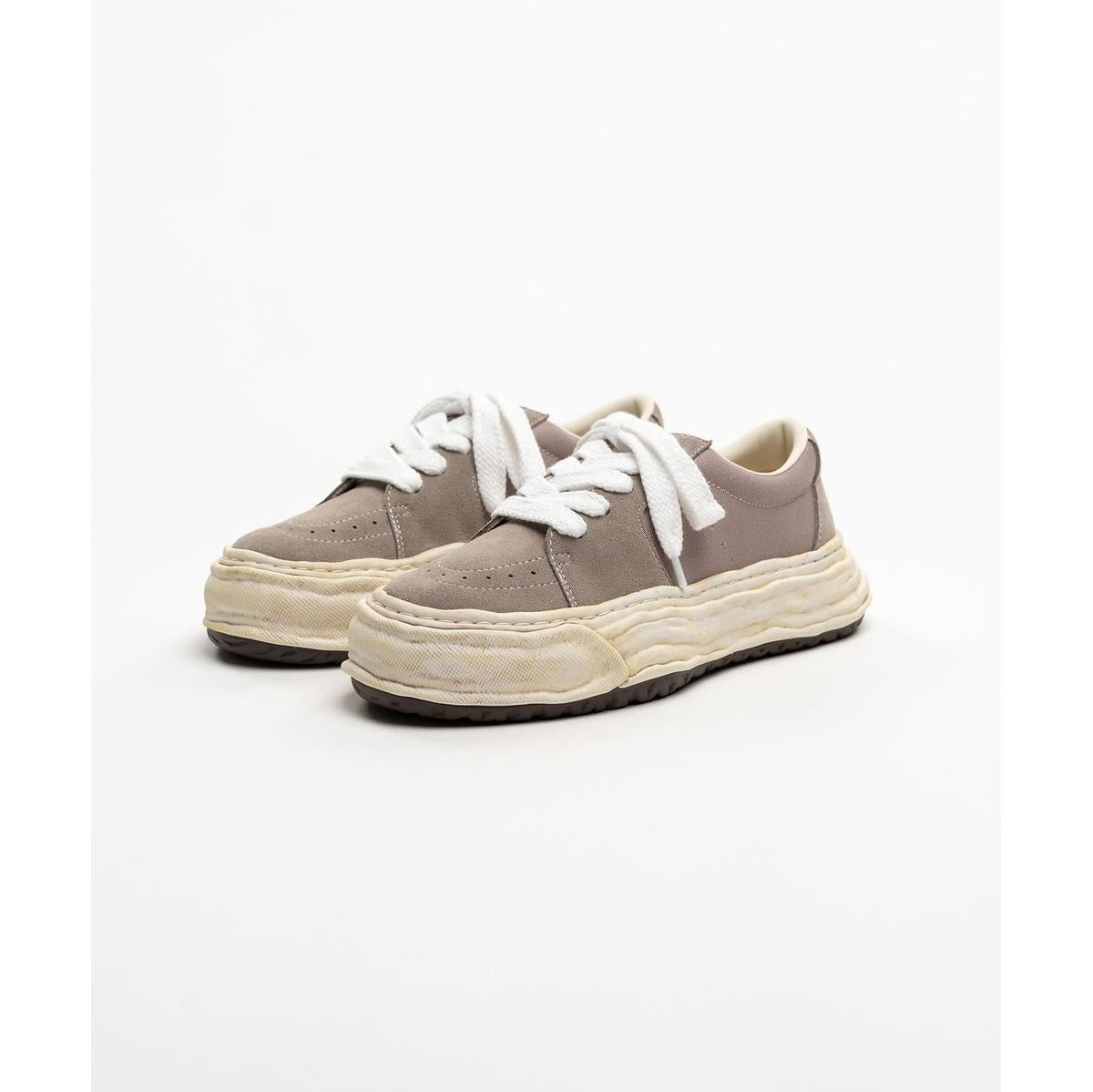 Maison Mihara Yasuhiro "ERIC" OG Sole Overdyed Mix Material Grey Low-top Sneakers