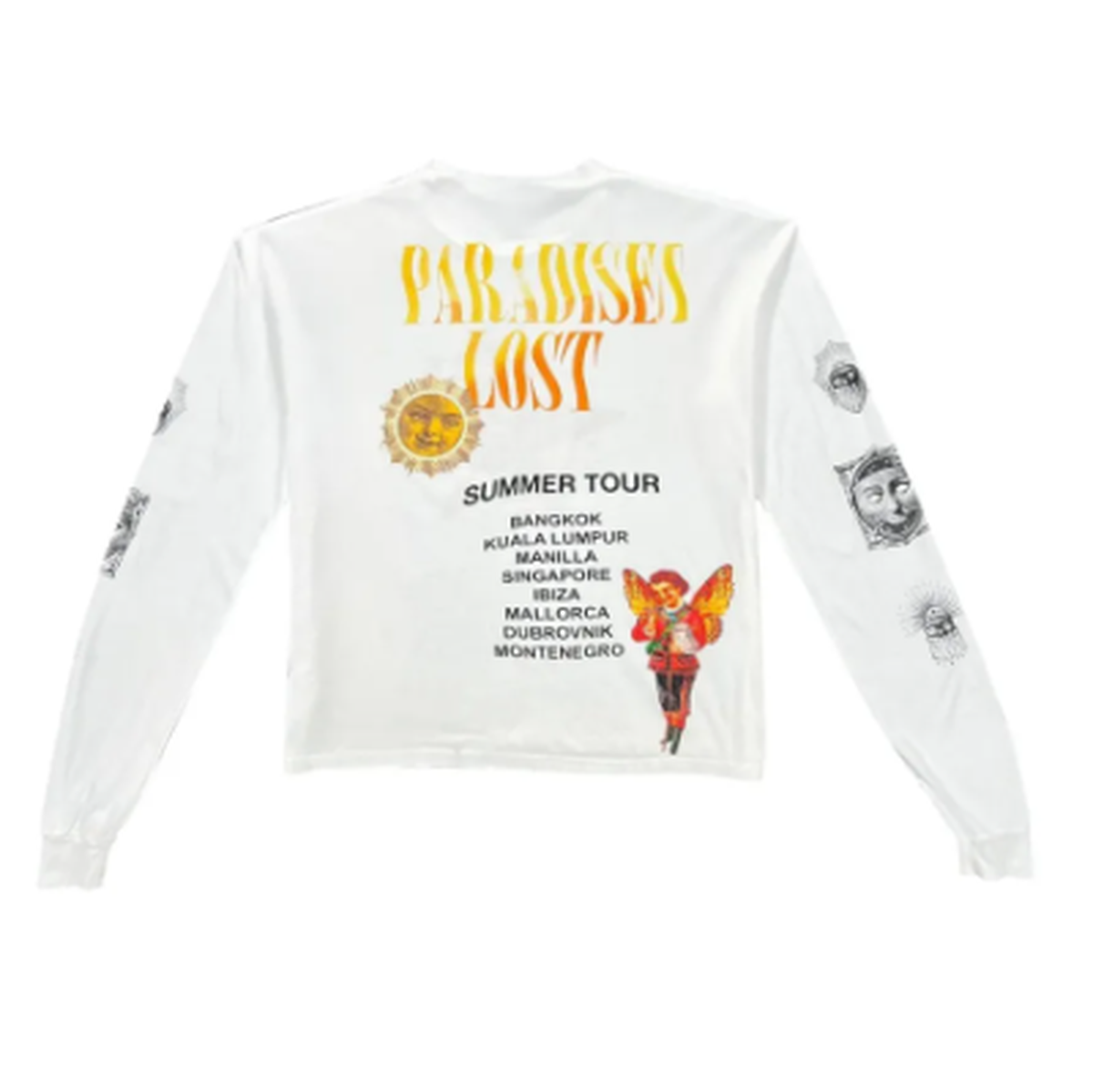 Alchemist Star Girl Optic White Long Sleeve T-Shirt