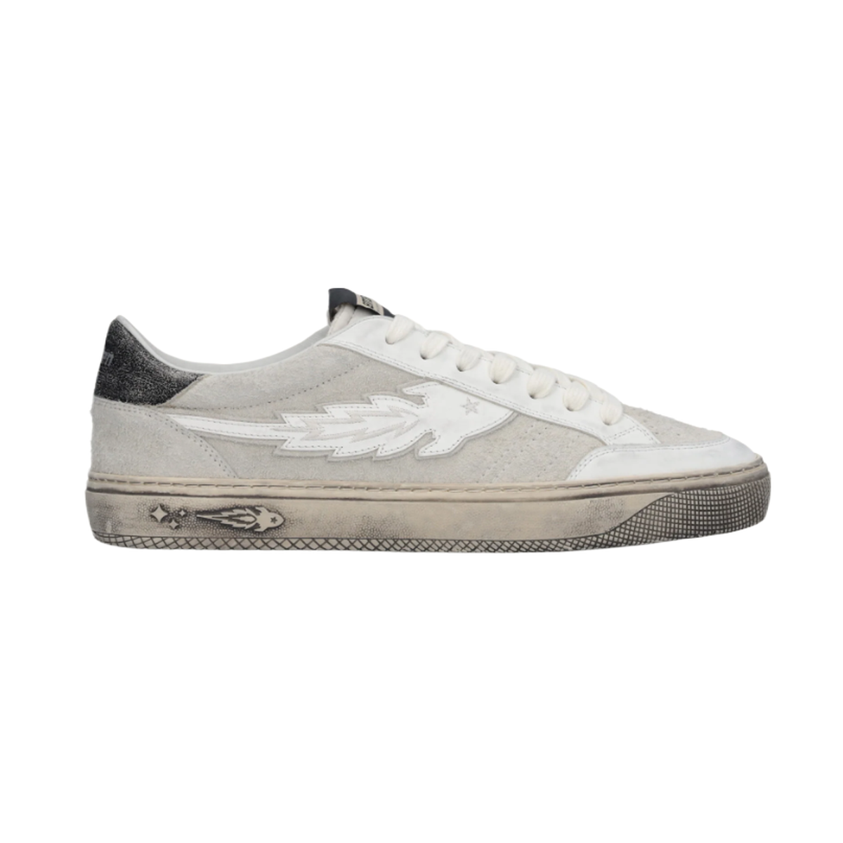 Enterprise Japan Jupiter Rocket Sneakers in Dirty White and Black