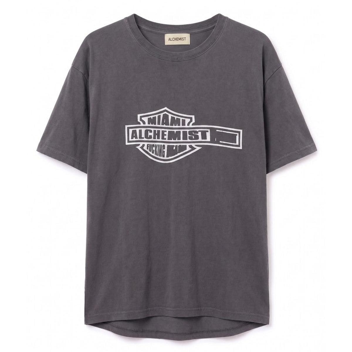 Alchemist Wavy Alchemist T-Shirt in Faded Black