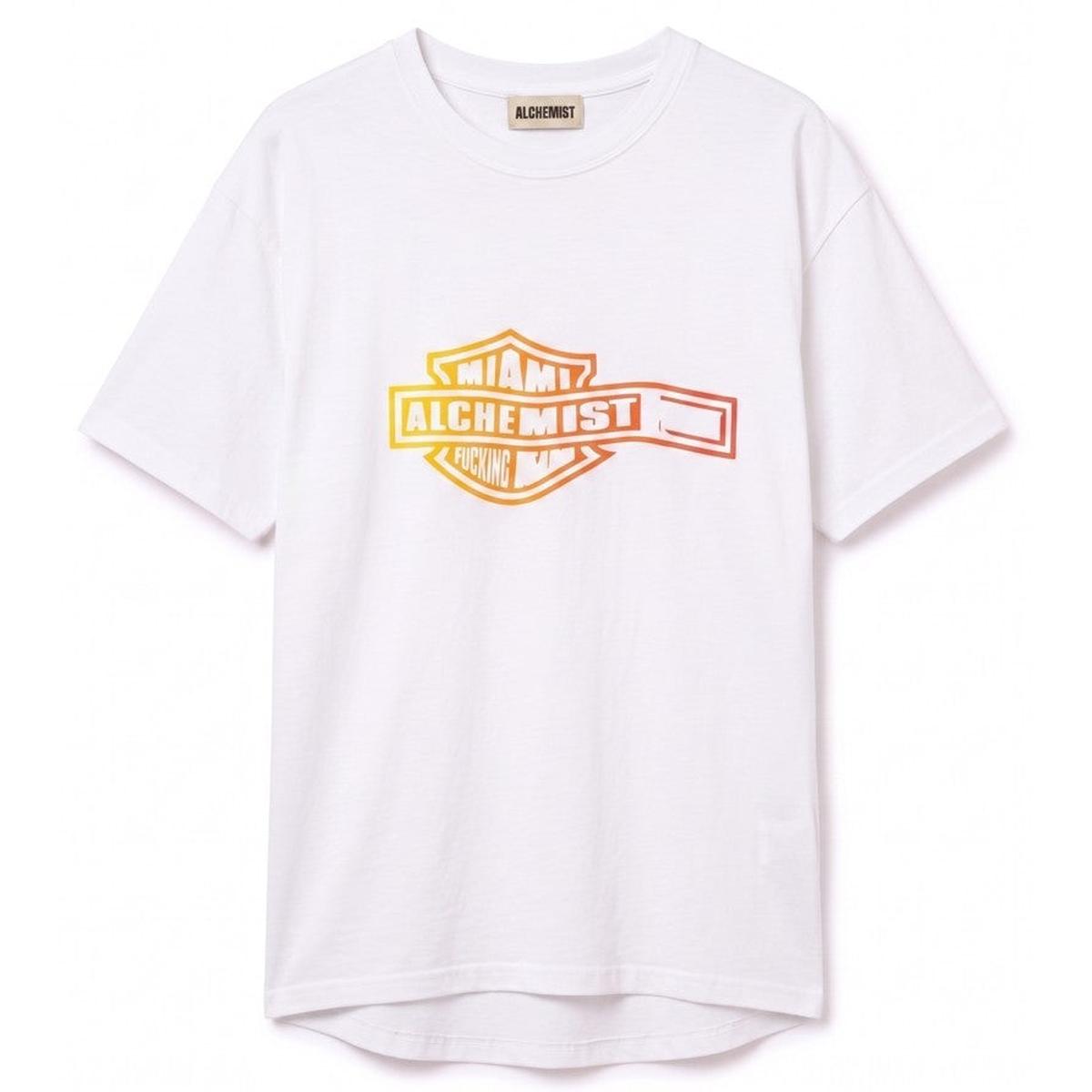 Alchemist Wavy Alchemist T-Shirt 2 in Optic White