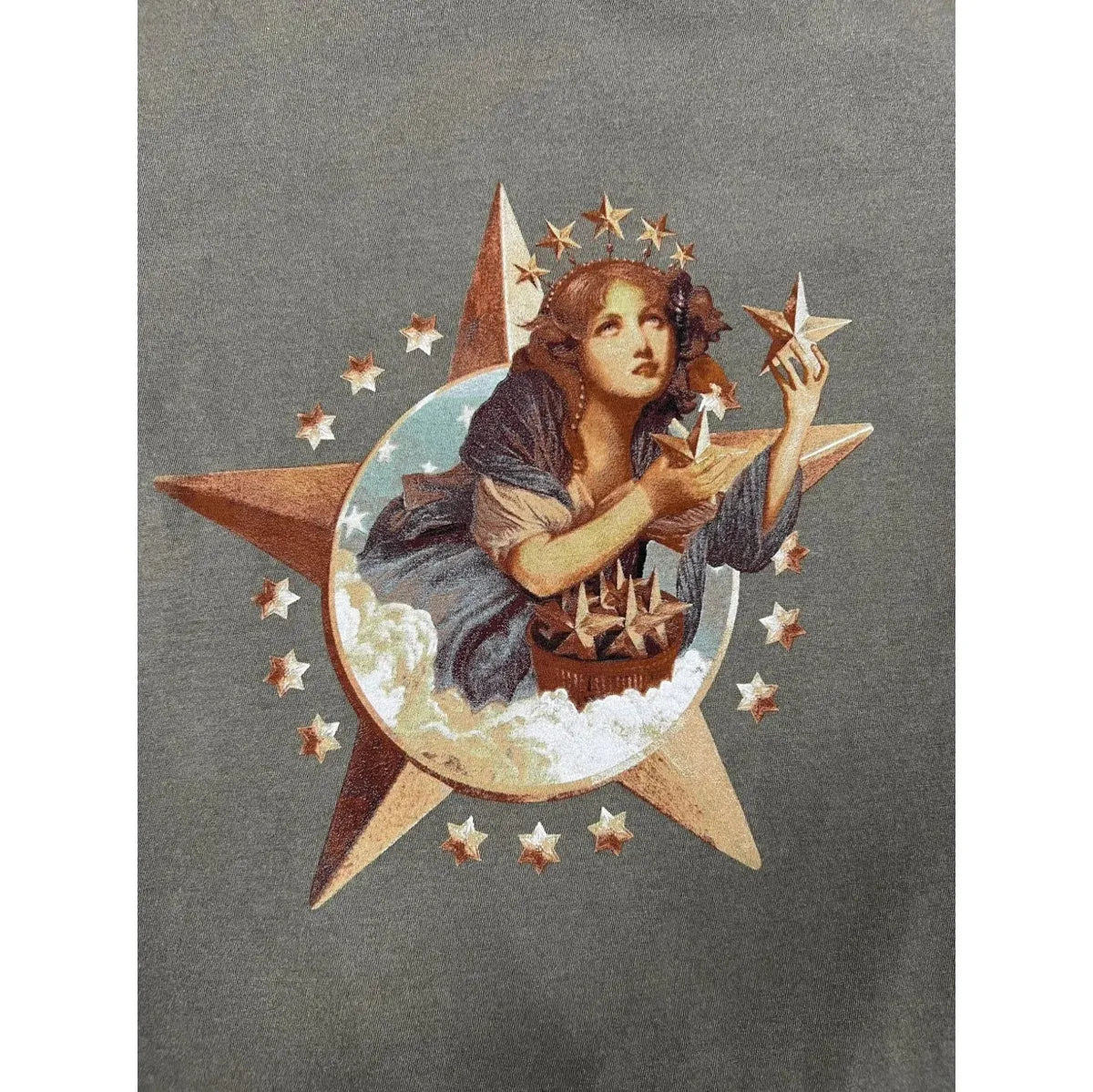Alchemist Star Girl Aged Green T-Shirt