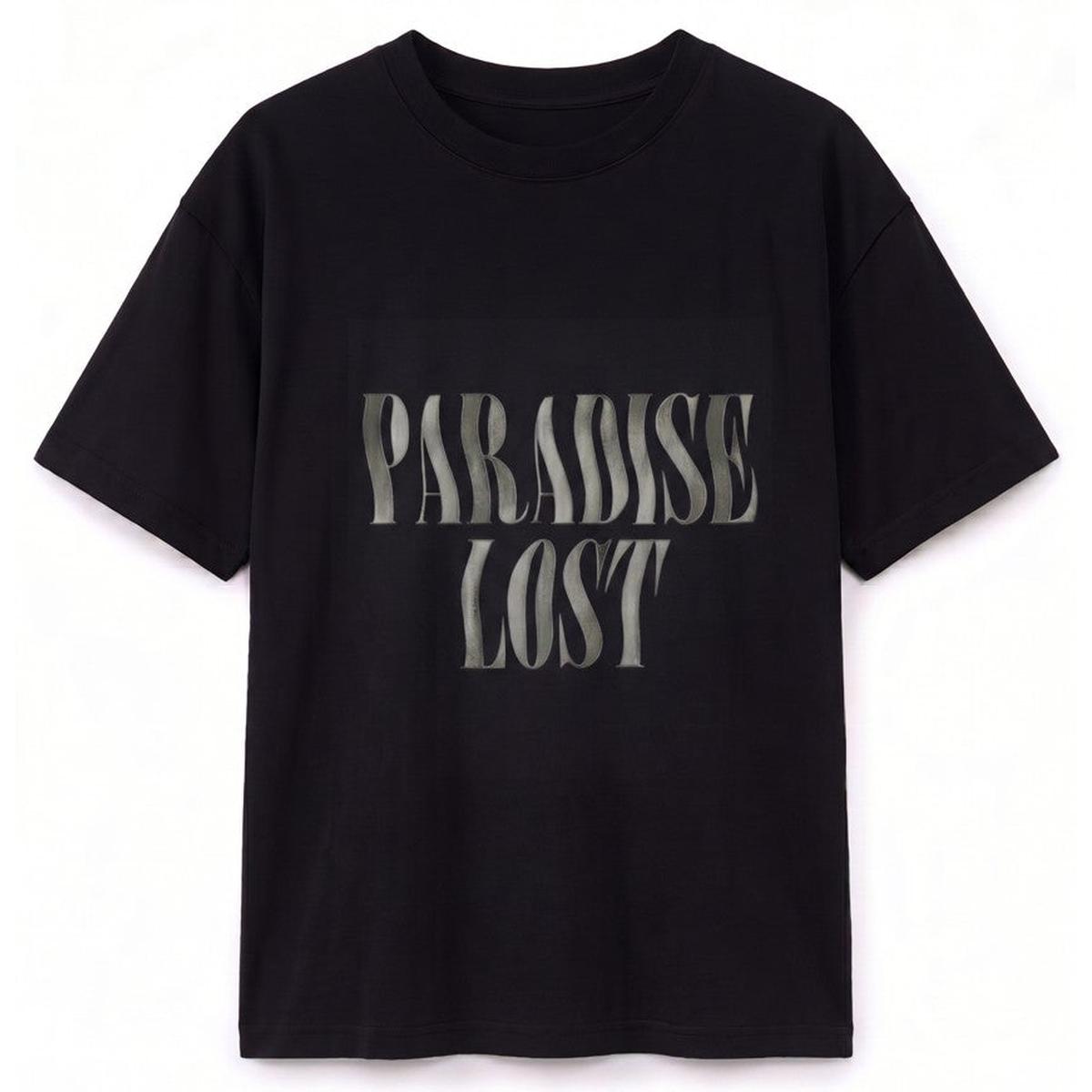 Alchemist Paradise Lost T-Shirt in Jet Black