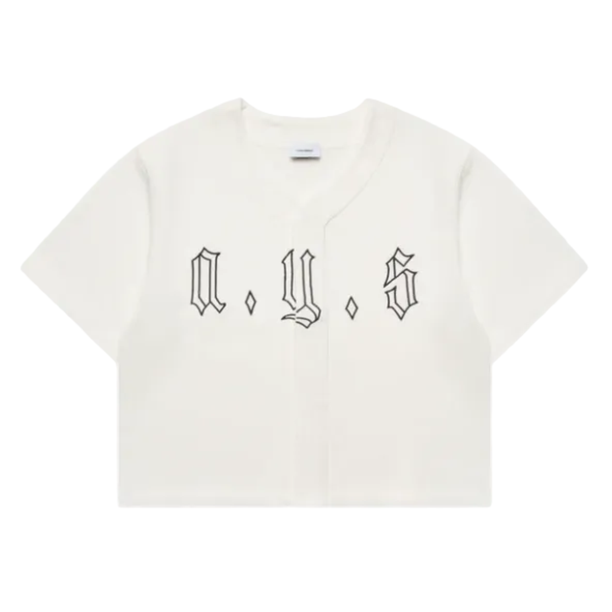 ASKYURSELF AYS LA Baseball Shirt in Ecru