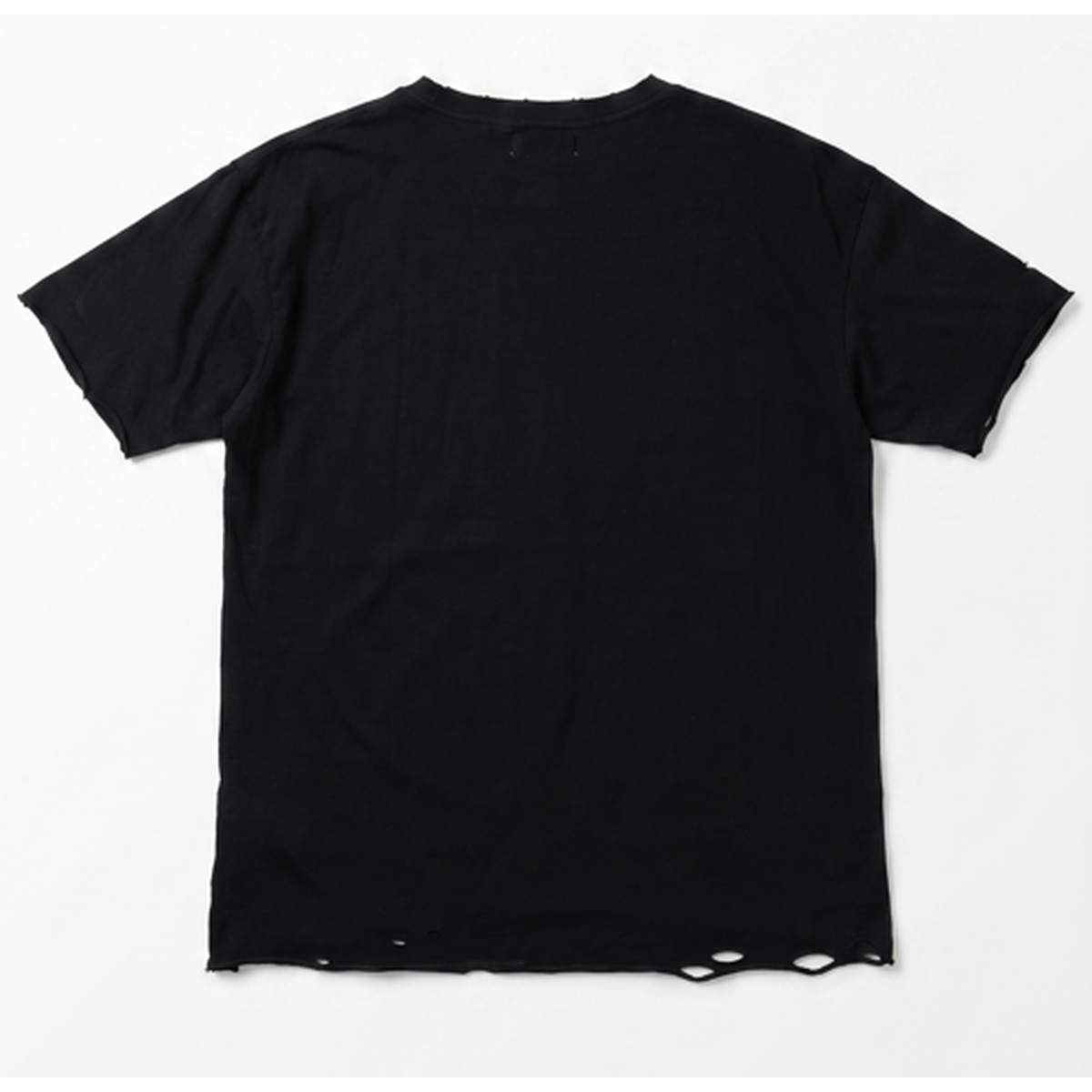 Alchemist Jet Black Distressed Logo T-Shirt