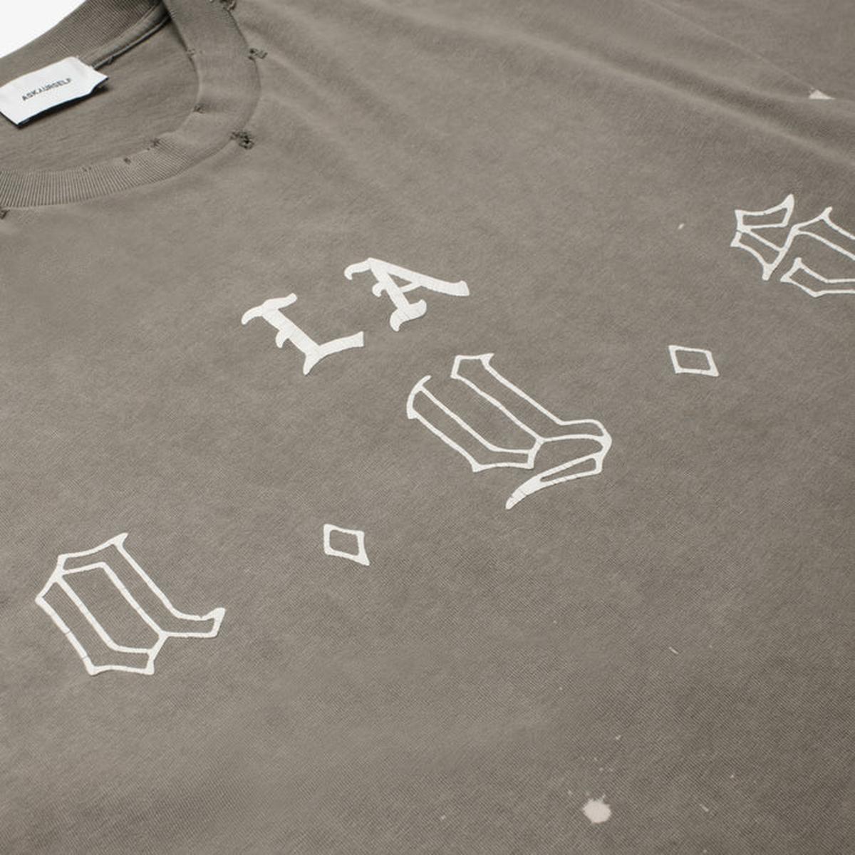 ASKYURSELF LA AYS T-Shirt in Vintage Brown