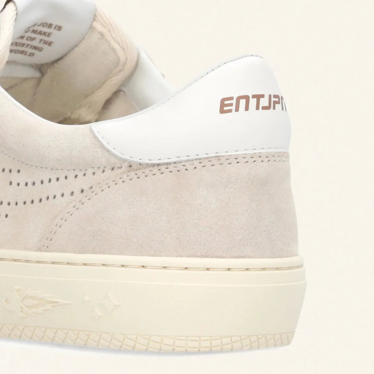 Enterprise Japan Jupiter Rocket Hole Sneakers in Sand Suede