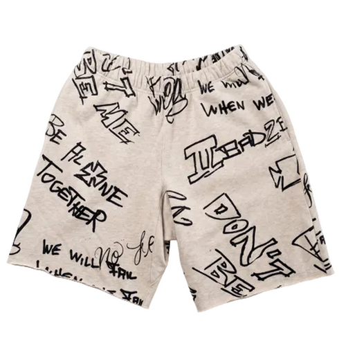 Askyurself Scribble Vintage Shorts
