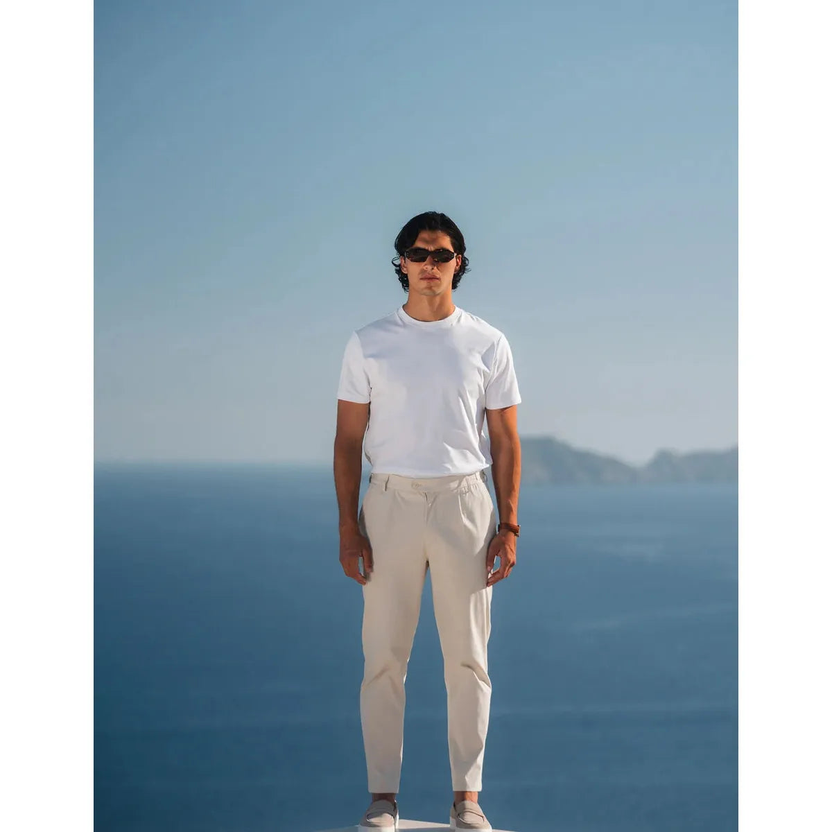 Belier Monaco Chino Trouser - Stone