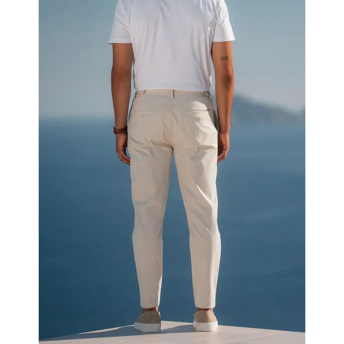 Belier Monaco Chino Trouser - Stone