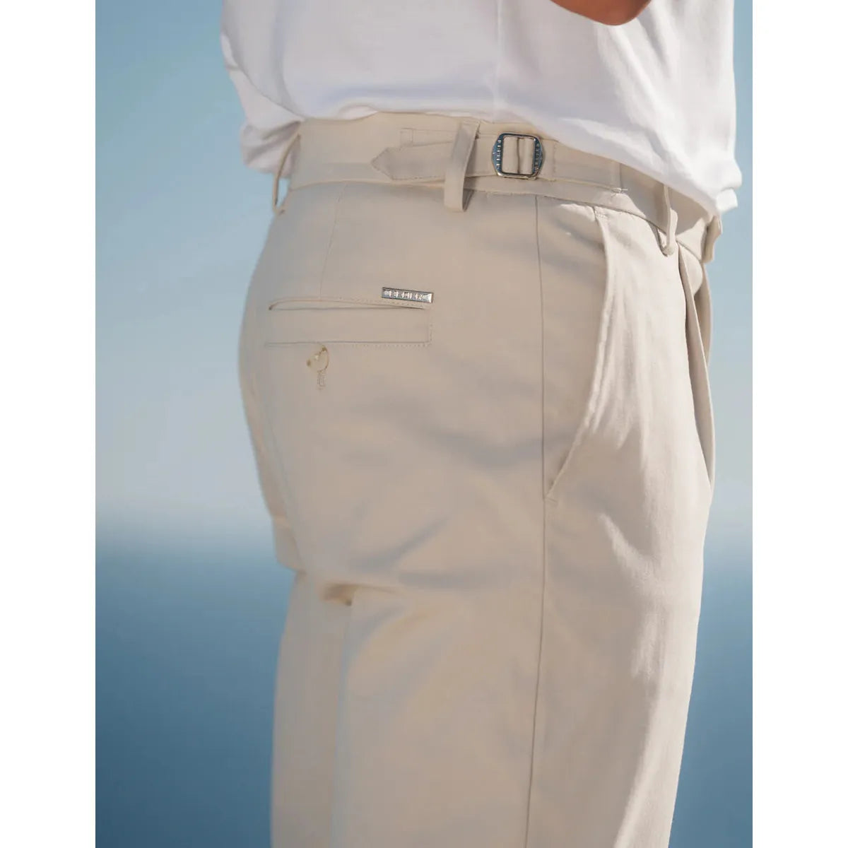 Belier Monaco Chino Trouser - Stone