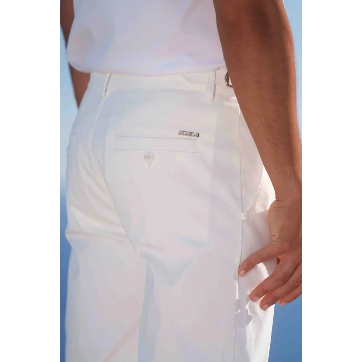 Belier Monaco Chino Trouser - White